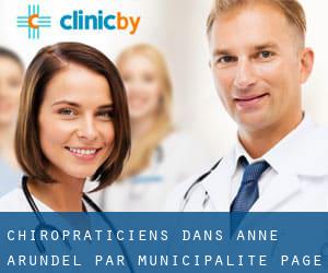 Chiropraticiens dans Anne Arundel par municipalité - page 1