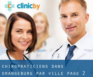 Chiropraticiens dans Orangeburg par ville - page 2