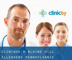 clinique à Blaine Hill (Allegheny, Pennsylvanie)