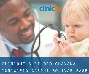clinique à Ciudad Guayana (Municipio Caroní, Bolívar) - page 2
