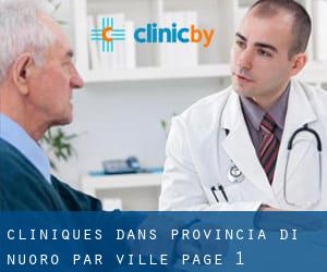 cliniques dans Provincia di Nuoro par ville - page 1