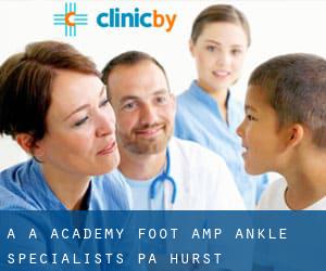 A a Academy Foot & Ankle Specialists PA (Hurst)