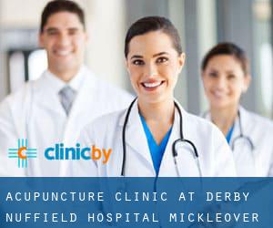 Acupuncture Clinic at Derby Nuffield Hospital (Mickleover)