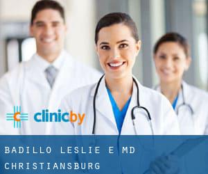 Badillo Leslie E MD (Christiansburg)