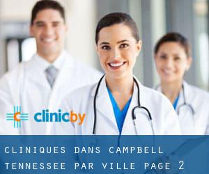 cliniques dans Campbell Tennessee par ville - page 2