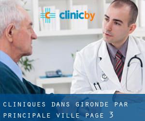 cliniques dans Gironde par principale ville - page 3
