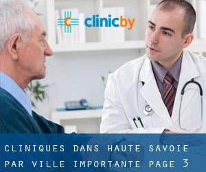 cliniques dans Haute-Savoie par ville importante - page 3