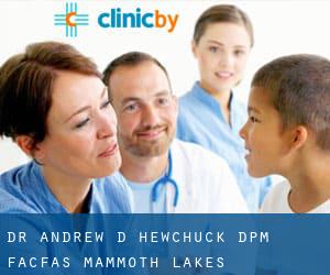 Dr Andrew D Hewchuck DPM Facfas (Mammoth Lakes)