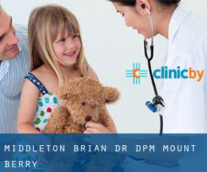 Middleton Brian Dr DPM (Mount Berry)